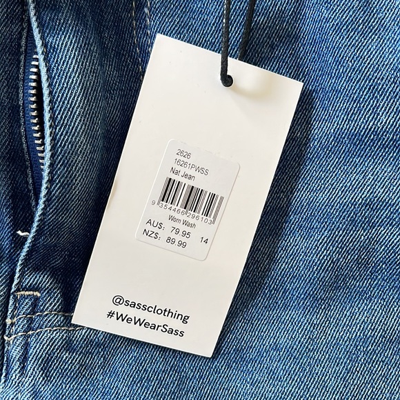 SASS | Nat Jean in Worn Wash - Picture 6 of 7